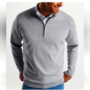 Croft and Barrow men's Whitaker zip-up sweater